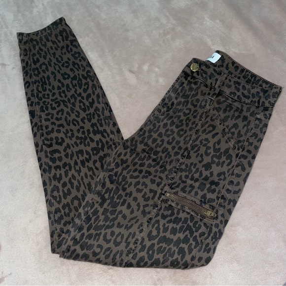pistola Denim - Pistola animal print Jean W26/L28